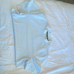 Tek Gear Mock Neck White Shirt